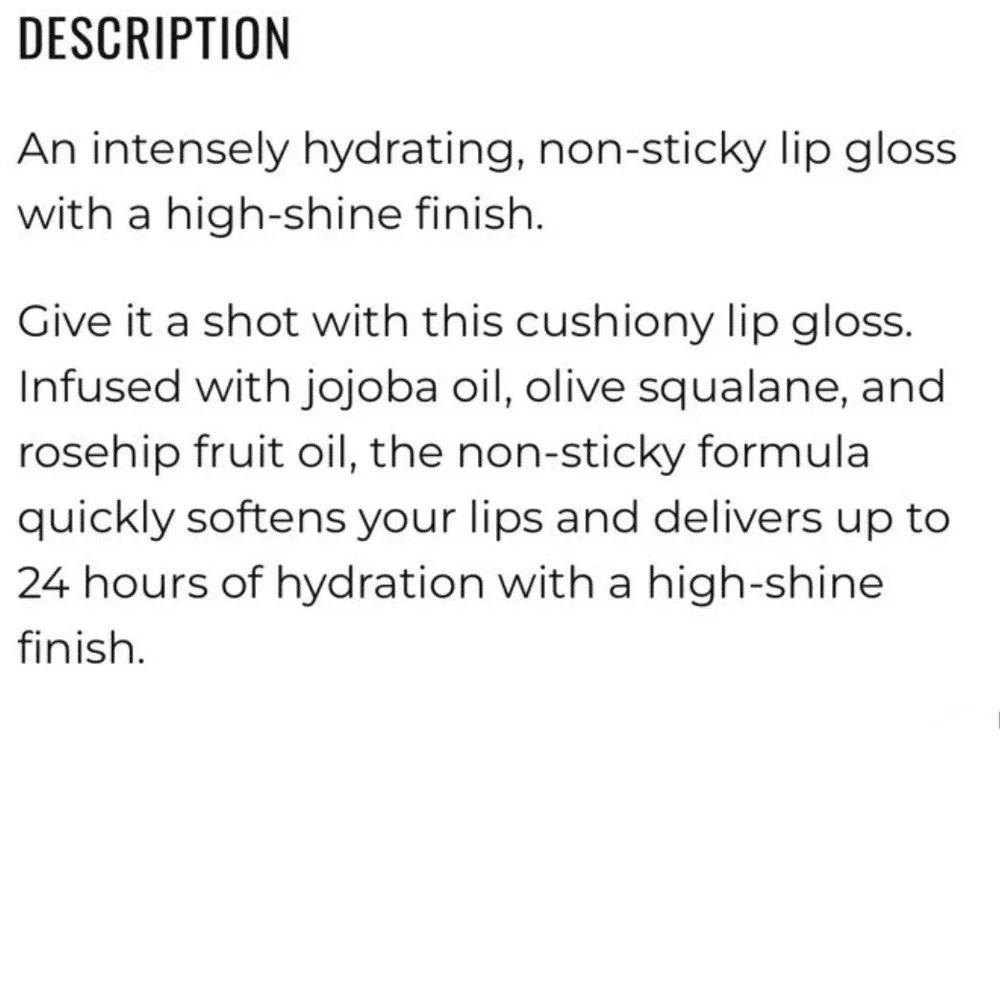 KAJA Gloss Shot Hydrating‎ Lip Shine #04 PINK DRINK 0.14oz NEW